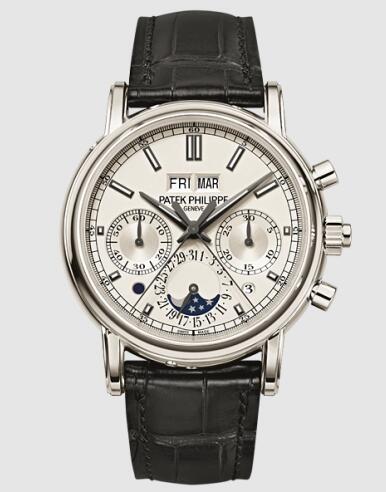 Patek Philippe Grand Complications Perpetual Calendar Split-Seconds 5204 5204P-001 Replica Watch